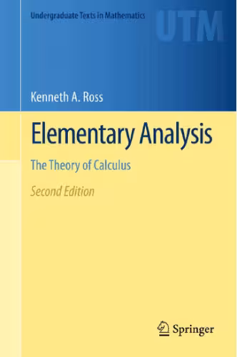 خرید و دانلود نسخه کامل کتاب Elementary Analysis: The Theory of Calculus