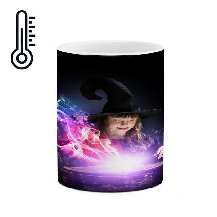 ماگ حرارتی کاکتی طرح بچه جادوگر مدل mgh17969