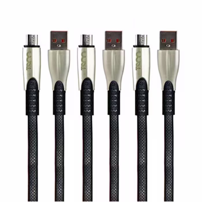کابل تبدیل USB به microUSB تسکو مدل TC A70 طول 1 متر بسته 3عددی
