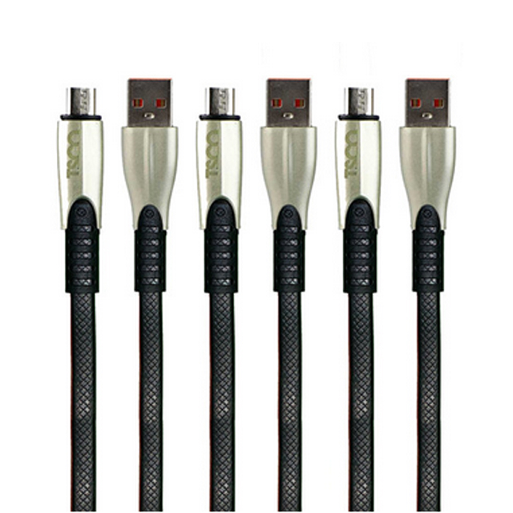 کابل تبدیل USB به microUSB تسکو مدل TC A70 طول 1 متر بسته 3عددی