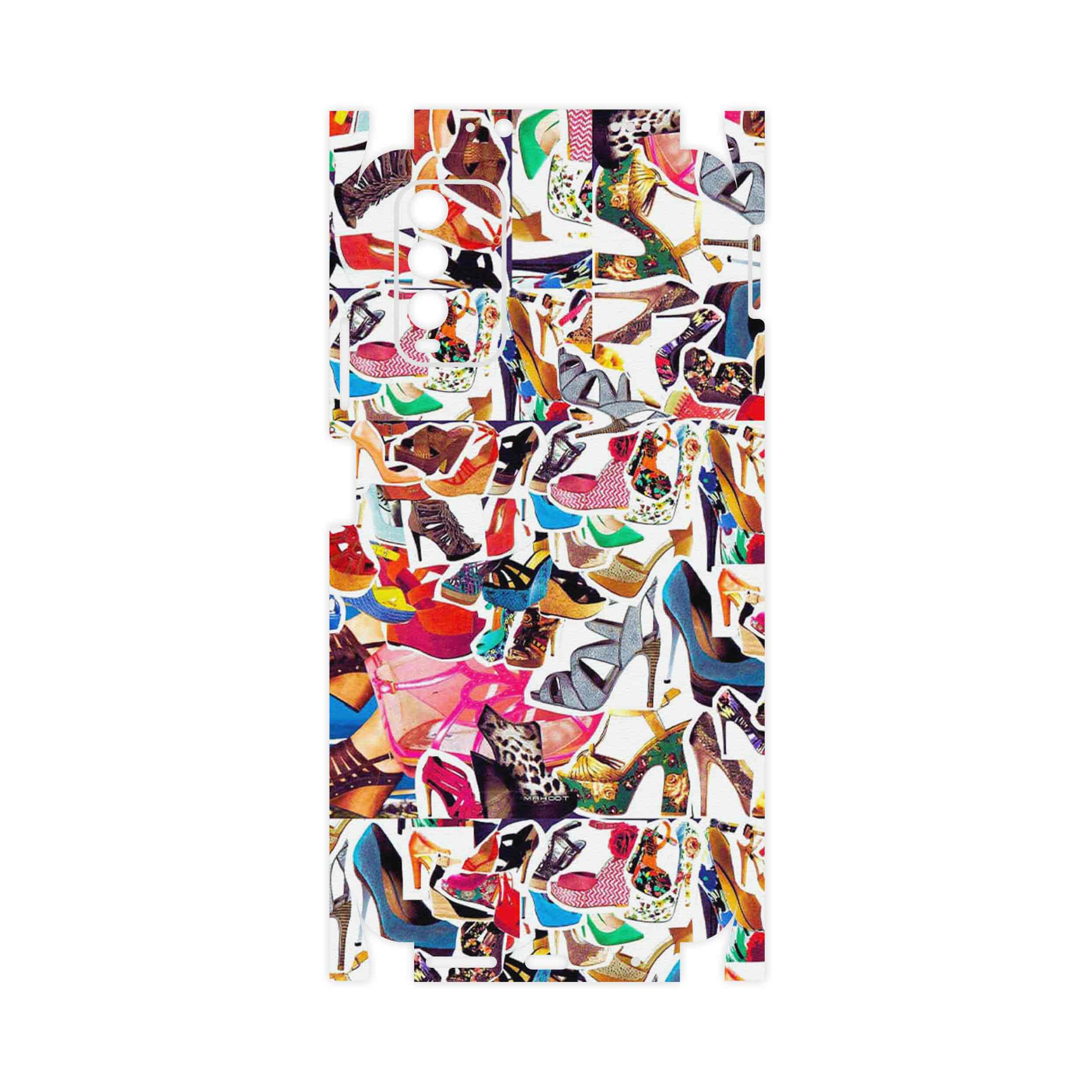 برچسب پوششی ماهوت مدل Collage of High heel Shoes-FullSkin مناسب برای گوشی موبایل شیائومی Redmi 9T