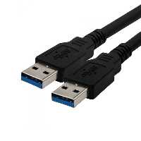 کابل لینک USB3.0 AM/AM دو سرنری بافو به طول 0.5 متر