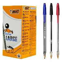 خودکار بیک Bic Cristal Large 1.6mm بسته 50 عددی