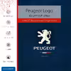 برچسب پوششی ماهوت مدل Peugeot-Logo مناسب برای تبلت سامسونگ Galaxy Tab S2 9.7 2015 T810
