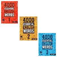 کتاب 4000 Essential English Words اثر Paul Nation انتشارات شیلر 3 جلدی