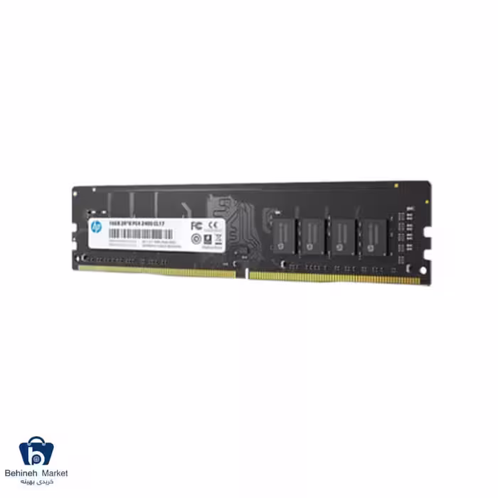 رم دسکتاپ اچ پی مدل V2 4GB DDR4-2400MHz-cl17-Single Channel