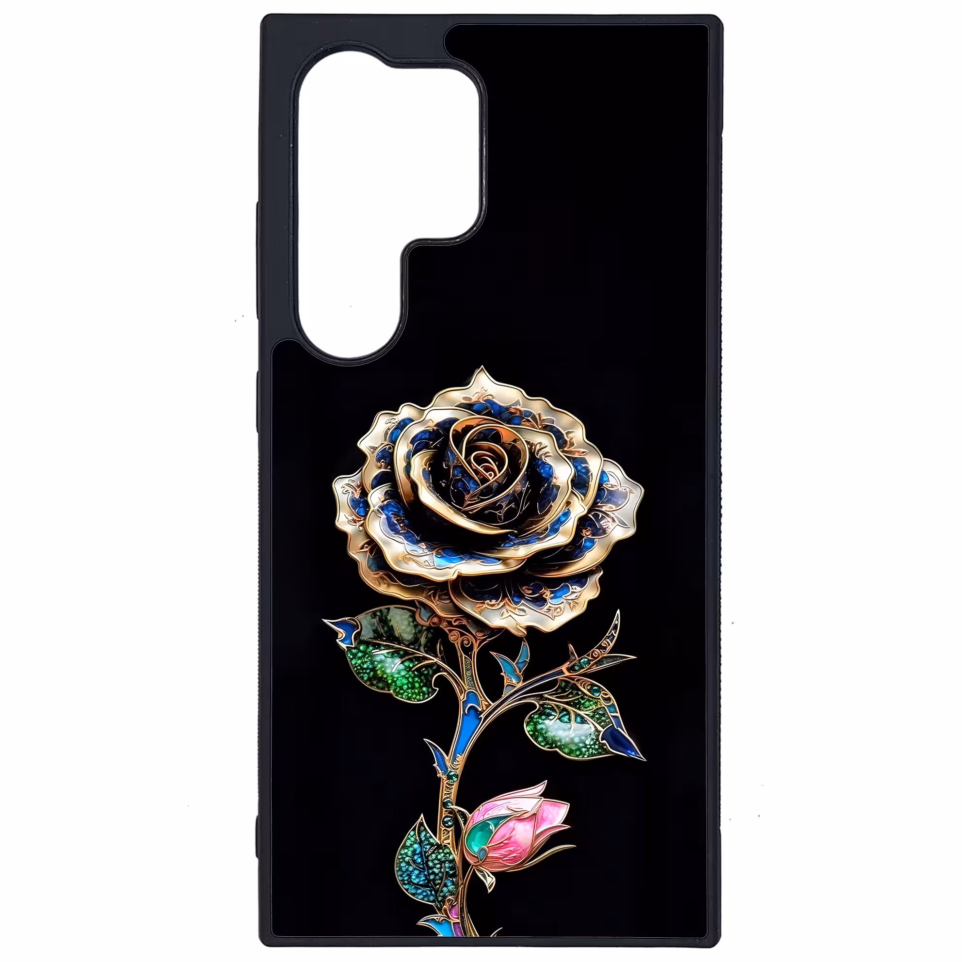 کاور طرح گل کد G-035 مناسب برای گوشی موبایل سامسونگ Galaxy S24 Ultra | دیجی قاب دونی