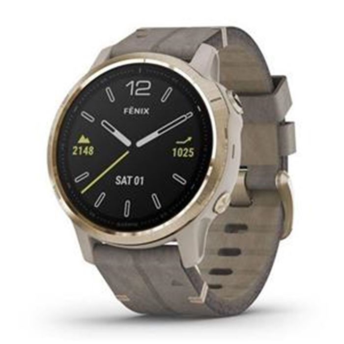 ساعت و جی پی اس ورزشی گارمین مدل Fenix 6S Pro Sapphire Edition Rose Gold