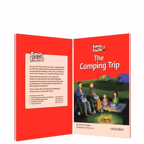 کتاب داستان Family and Friends 2-4 The Camping Trip