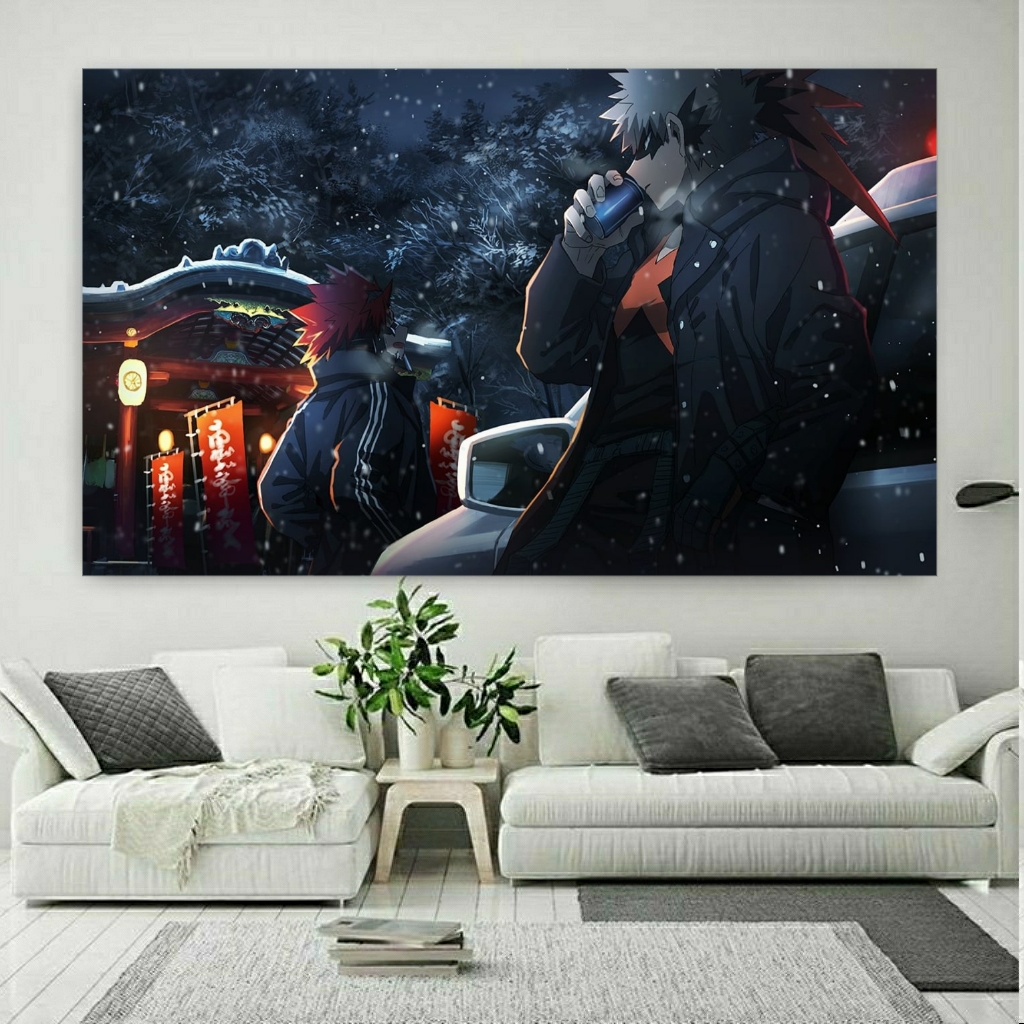 تابلو بوم طرح انیمه آکادمی قهرمانی من مدل SDB9536