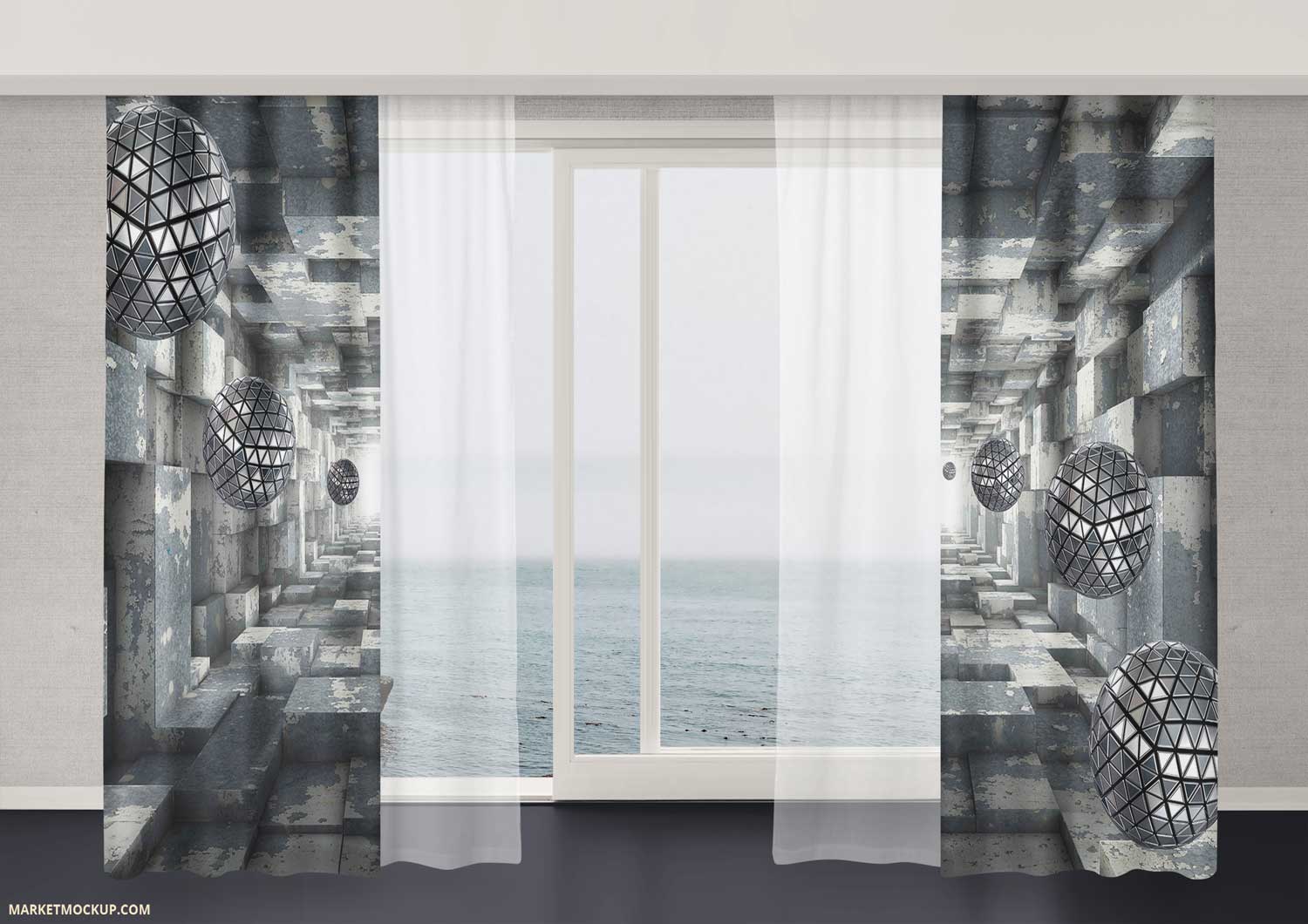 پرده تونل سنگی