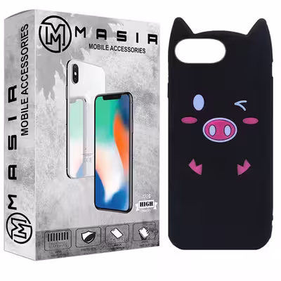 کاور مسیر طرح خوک مدل PG-01 مناسب برای گوشی موبایل اپل Iphone 7 / 8 Plus