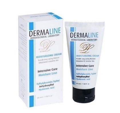 درمالاین کرم مرطوب کننده انواع پوست 45 میل