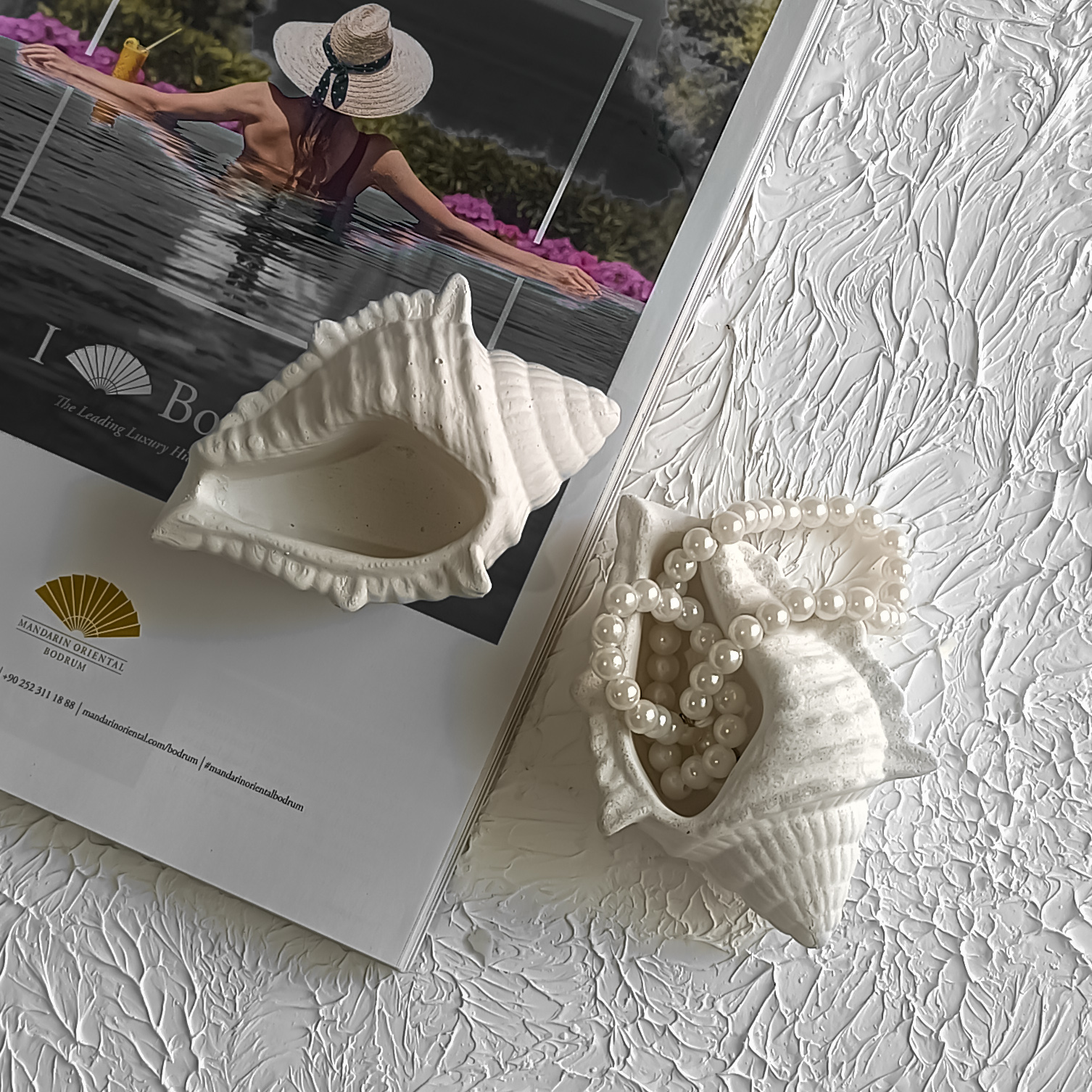 اکسسوری گوش ماهی بتنی