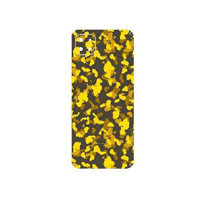 برچسب پوششی ماهوت مدل Yellow Infantry Army مناسب برای گوشی موبایل سامسونگ Galaxy A22 5G