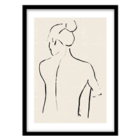 قیمت و خرید تابلو دکوراتیو مدل نقاشی لاین‌آرت کد 0565