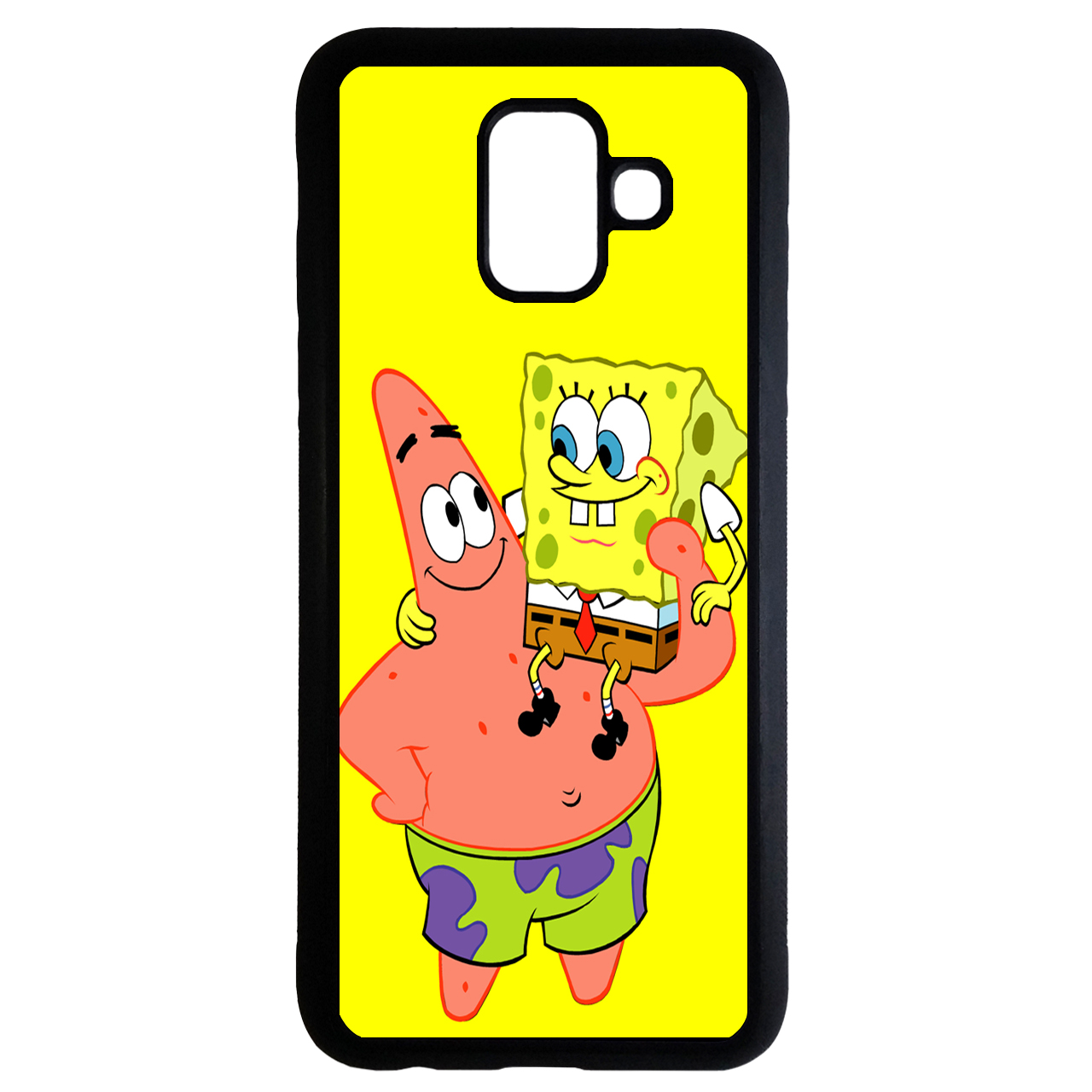 کاور طرح باب اسفنجی کد 1146 مناسب برای گوشی موبایل سامسونگ galaxy a6