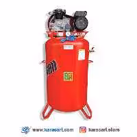 کمپرسور باد 450 لیتری بهسان ایستاده با سیلندر ایتالیایی