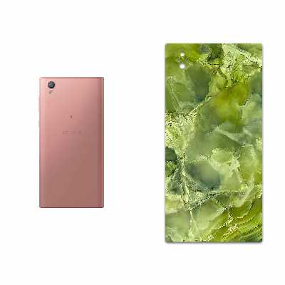 برچسب پوششی ماهوت مدل Green Crystal Marble مناسب برای گوشی موبایل سونی Xperia L1