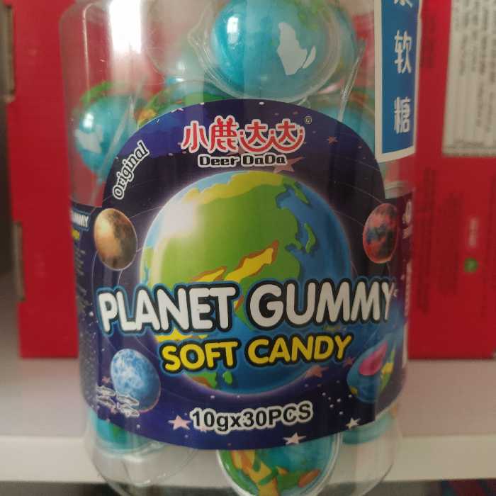 مارشمالو توپی کره زمین (چین ) بسته 10 عددی هر عدد 10 گرم