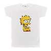 تی شرت آستین کوتاه  بچگانه پرمانه طرح سیمپسون ها کد pmt.6540