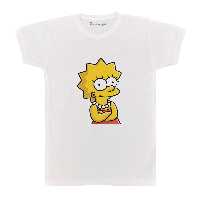 تی شرت آستین کوتاه  بچگانه پرمانه طرح سیمپسون ها کد pmt.6540