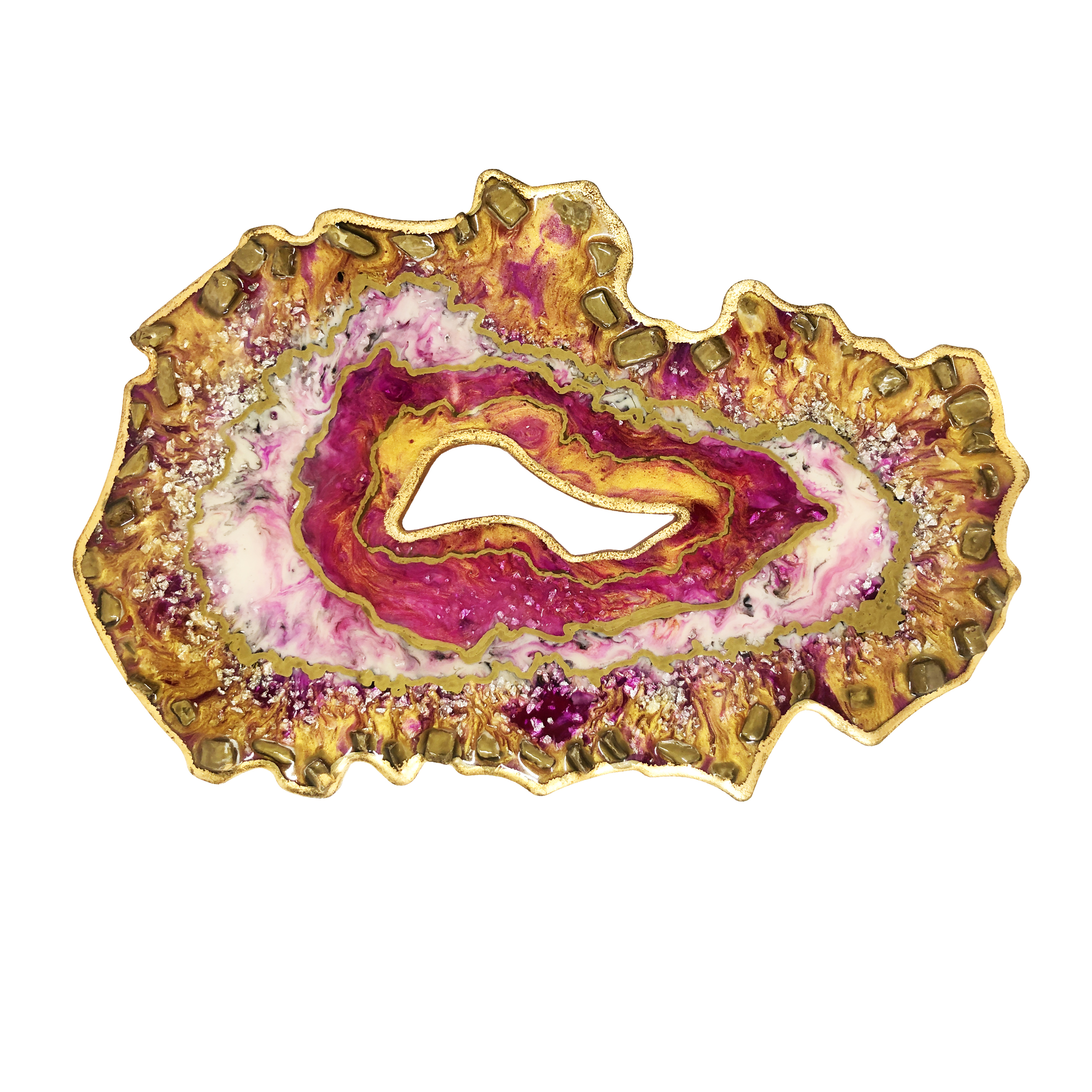 تابلو رزینی مدل حاشیه سنگ