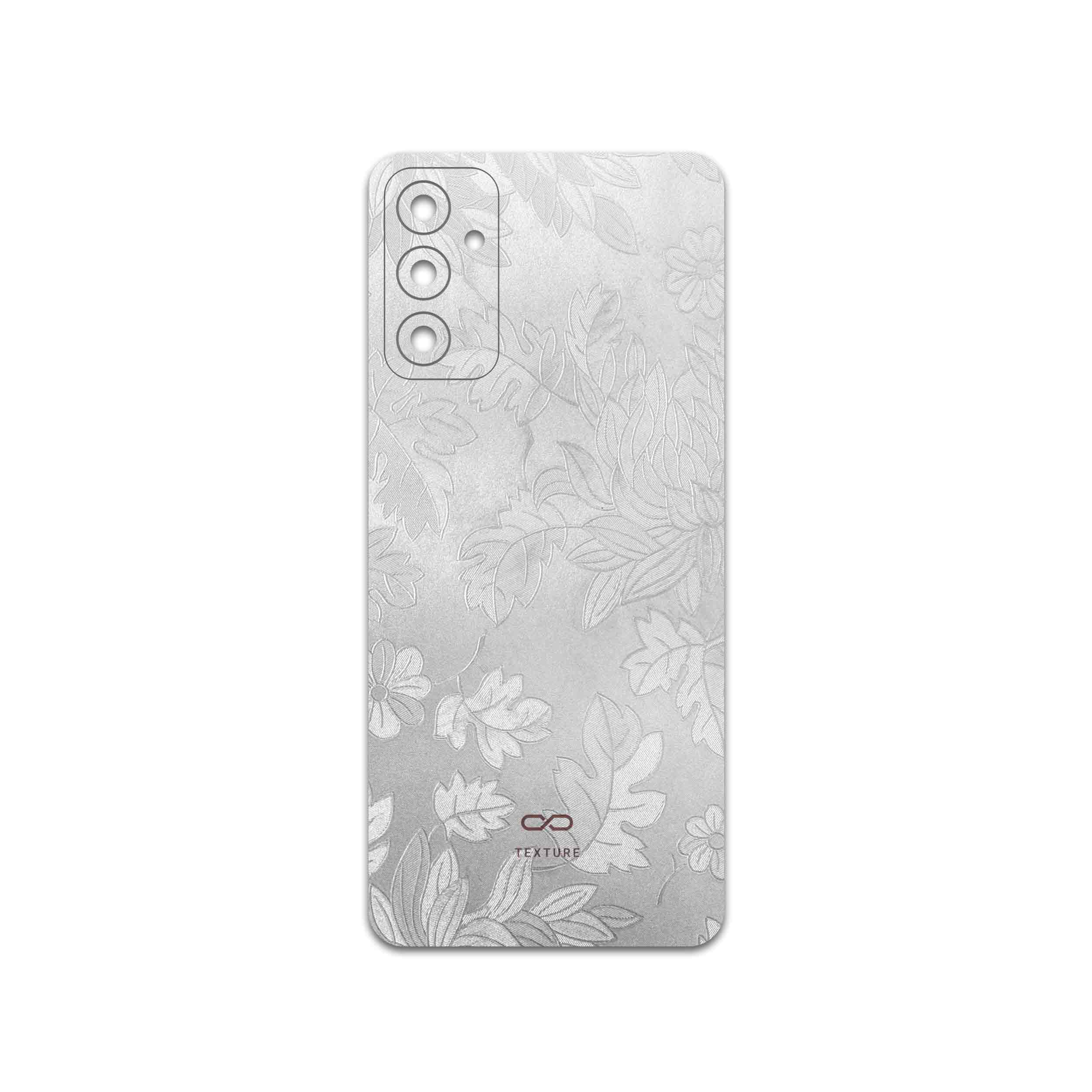 برچسب پوششی ماهوت مدل Silver-Wildflower مناسب برای گوشی موبایل سامسونگ Galaxy F13