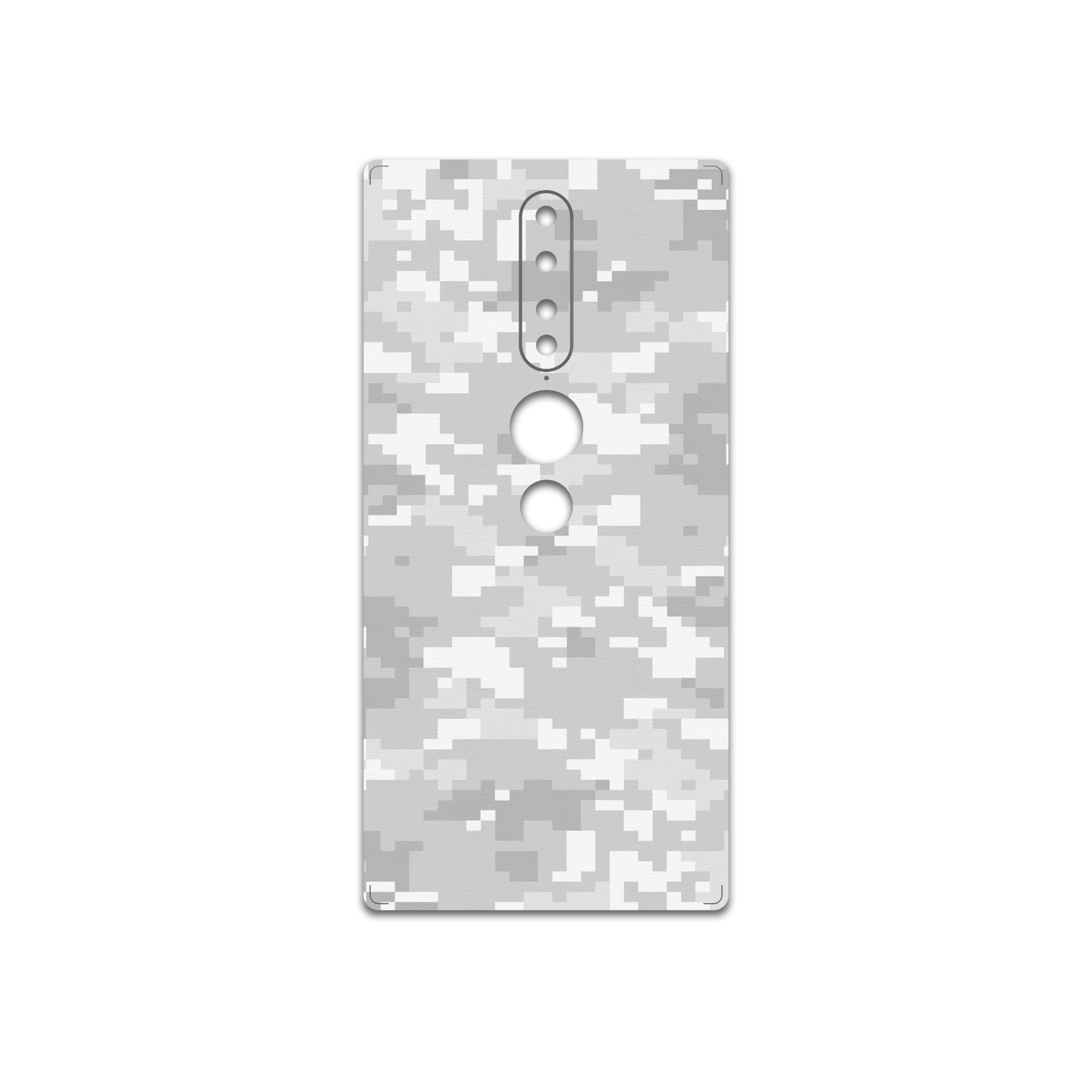 برچسب پوششی ماهوت مدل Army-Snow-Pixel مناسب برای گوشی موبایل لنوو Phab2 Pro