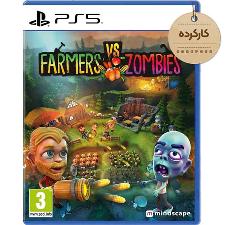 دیسک بازی Farmers vs Zombies کارکرده – مخصوص PS5