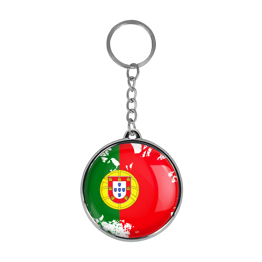 جاکلیدی خندالو طرح پرچم پرتغال مدل دوطرفه کد 2054020545