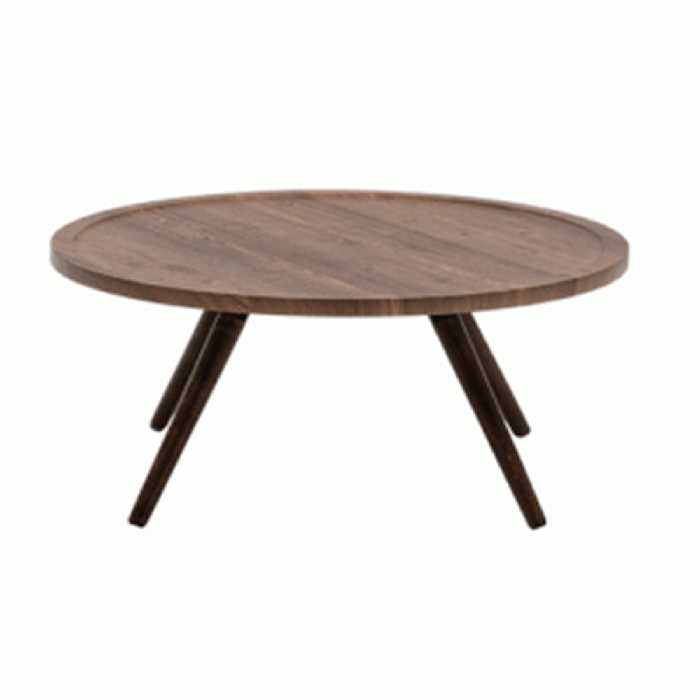 میز جلو مبلی قطر 70 زوم چوبی نظری