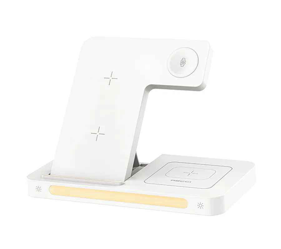 شارژر وایرلس 4 کاره رسی Recci Wirless Charger RCW-31