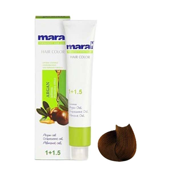 رنگ مو مارال مدل Tobacco شماره 505 حجم 100 میلی لیتر رنگ قهوه ای تنباکویی روشن