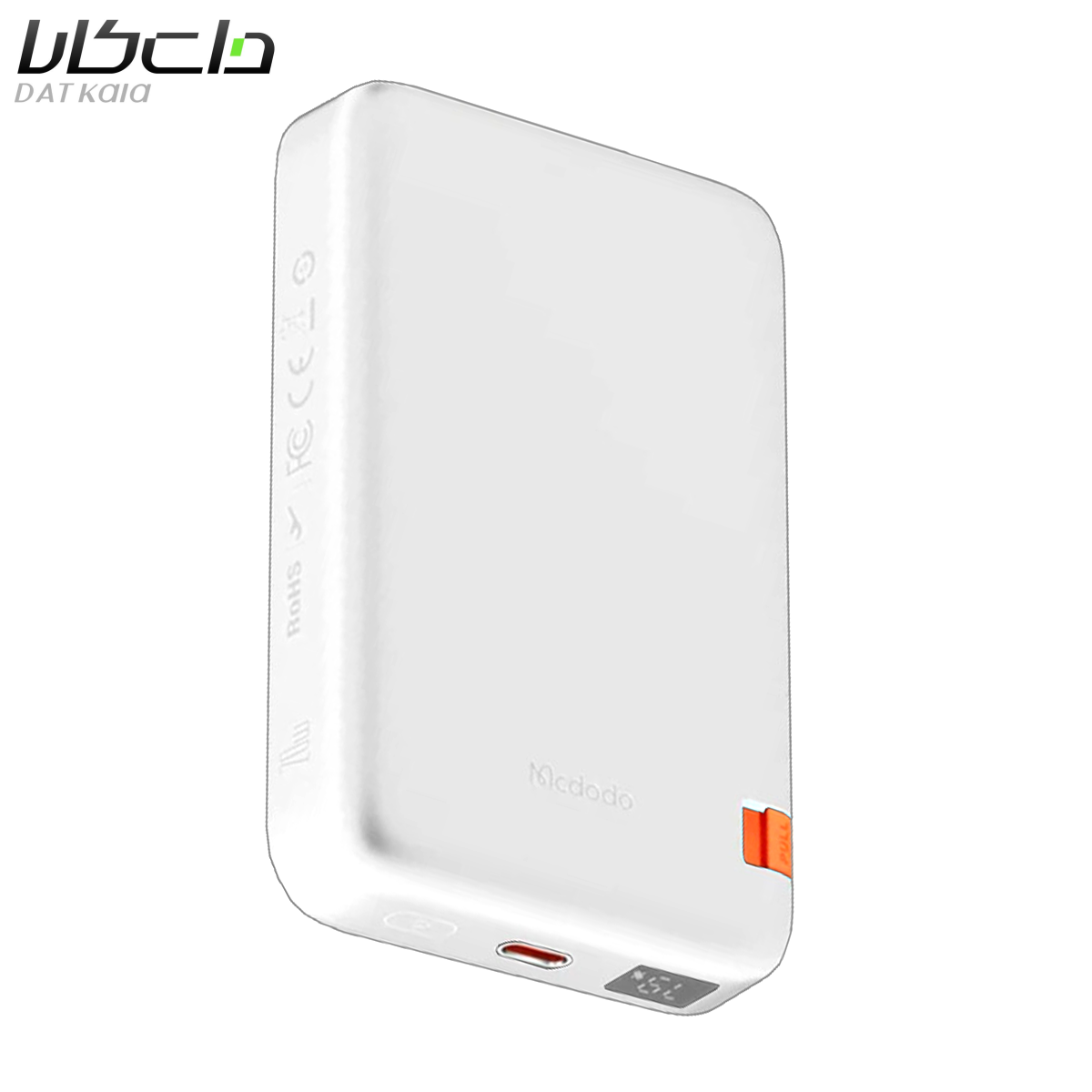 پاوربانک مک دودو مدل MC-5100 ظرفیت 10000 میلی‌ آمپر ساعت توان 20 وات