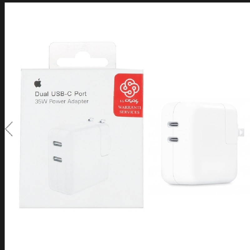 شارژر دیواری اپل 35 دو پورت مدل A2305 - سفید

گارانتی پارتیان (پایا