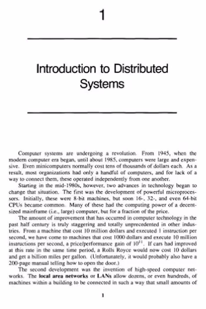 خرید و دانلود نسخه کامل کتاب Distributed Operating Systems