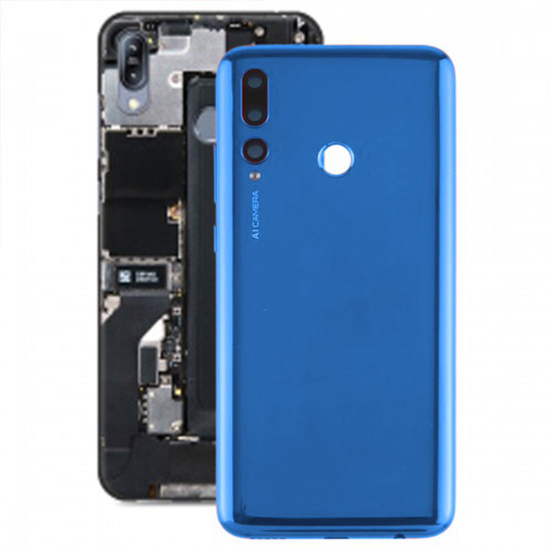 درب پشت هواوی Back Cover Huawei Honor PSmart 2019 Blue