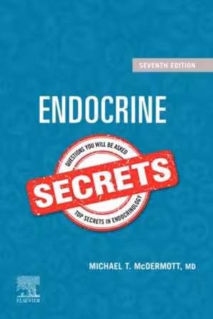 󾕇 دانلود کتاب Endocrine Secrets, 7th ed, 2019 - دانلود کتاب های دانشگاهی