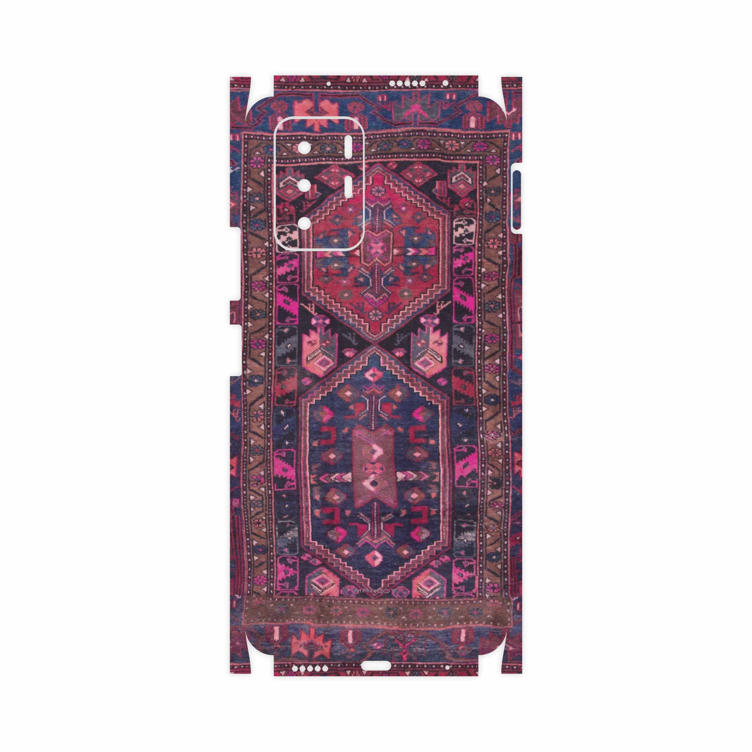 برچسب پوششی ماهوت مدل Rug-FullSkin مناسب برای گوشی موبایل شیائومی Poco X3 GT 5G