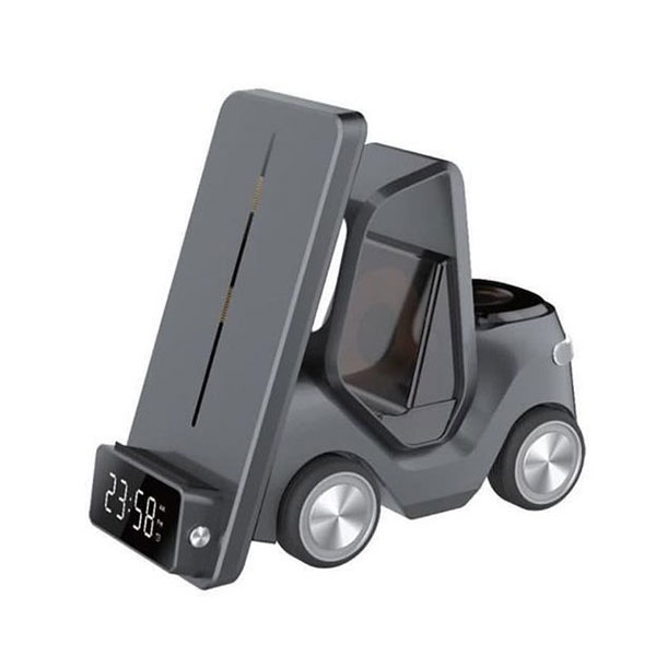 استند و شارژر وایرلس گرین لاین Green Lion Forklift 5 in 1 Wireless Charger