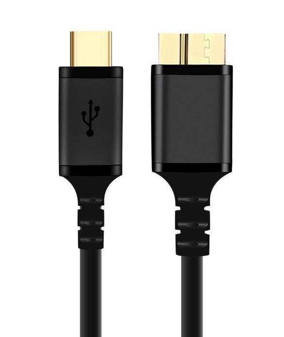 کابل تبدیل USB-C به microB کی نت پلاس مدل KP-C2009 طول 15متر