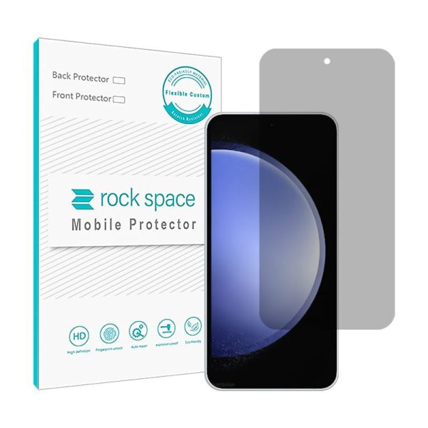 گلس سامسونگ S23 FE مدل نانو هیدروژل پرایوسی برند راک اسپیس کد S