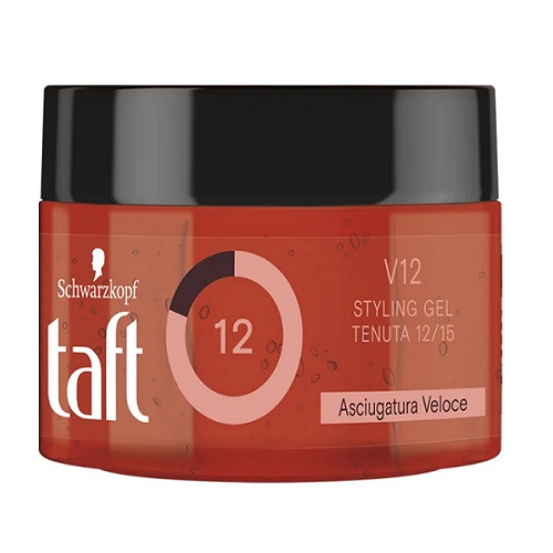 خرید و قیمت ژل مو کاسه ای تافت مدل Styling gel V12 - شیکبگ