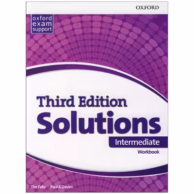 کتاب solutions intermediate اثر Tim Falla and Paul A Davies انتشارات OXFORD