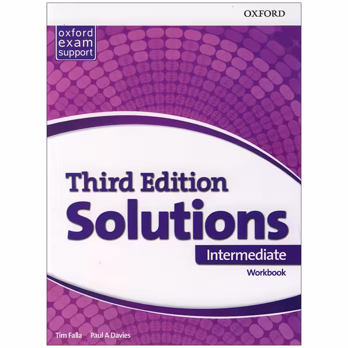 کتاب solutions intermediate اثر Tim Falla and Paul A Davies انتشارات OXFORD