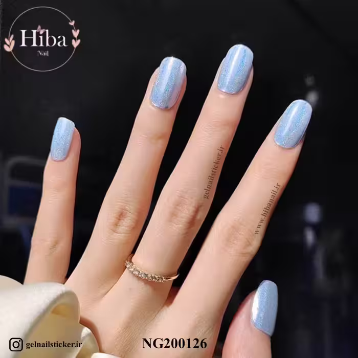 استیکر ژله ای کاشت ناخن (نیل رپ)_کد NG200126
