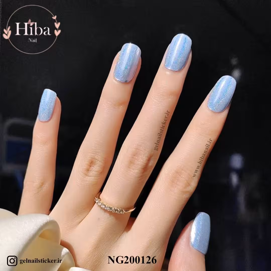 استیکر ژله ای کاشت ناخن (نیل رپ)_کد NG200126