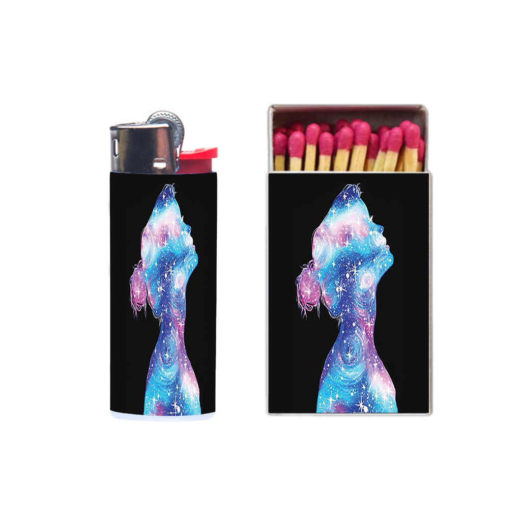 فندک و کبریت مدل دختر کد 215