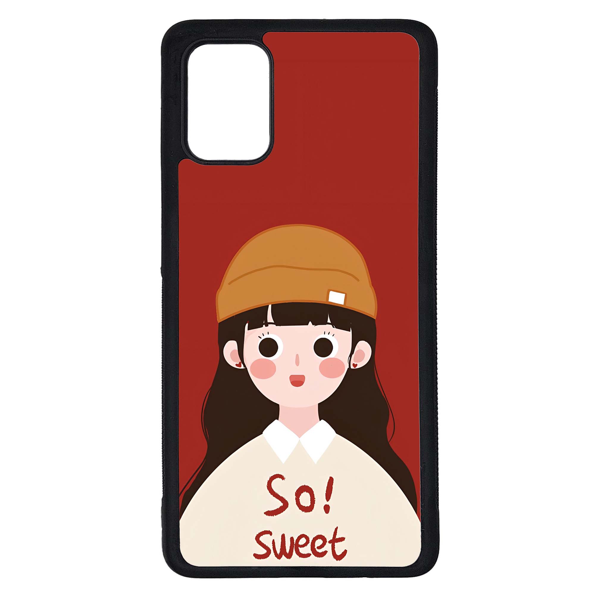 کاور طرح دختر کد G-101 مناسب برای گوشی موبایل سامسونگ Galaxy A71 | دیجی قاب دونی